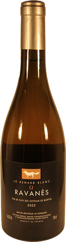 Flasche Omega Le Renard Blanc VDP von Domaine de Ravanès