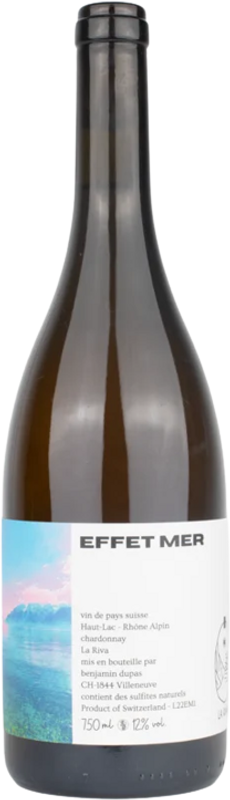Bouteille de Chardonnay Effet Mer VdP de La Riva