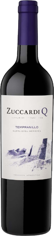 Bottle of Q Tempranillo from Familia Zuccardi