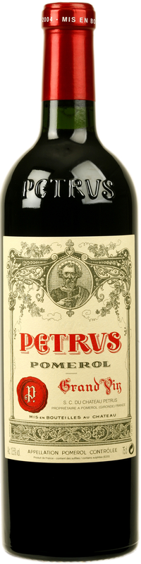 Bouteille de Petrus Pomerol MC de Pétrus