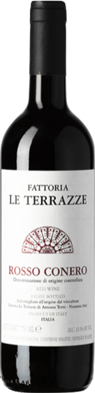 Bottle of Rosso Conero DOC from Le Terrazze