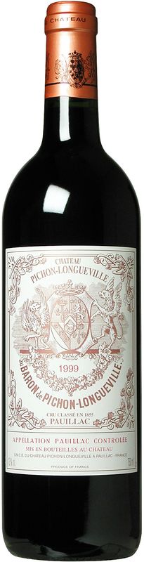 Bottle of Chateau Pichon-Longueville-Baron 2e Cru Classe Pauillac AOC from Château Pichon-Longueville Baron