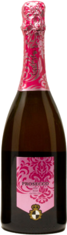 Bottiglia di Prosecco DOC Rosé Extra Dry di Collalto