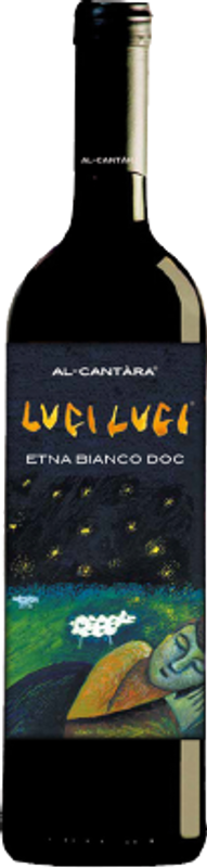 Flasche Luci Luci Etna Bianco DOC von Al-Cantara