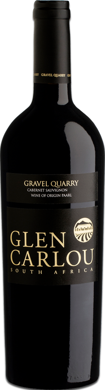 Bottiglia di Gravel Quarry Cabernet Sauvignon Paarl di Glen Carlou Vineyard