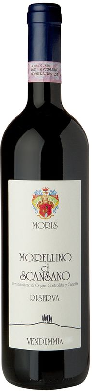 Bottle of Morellino di Scansano Riserva DOCG from Morisfarms
