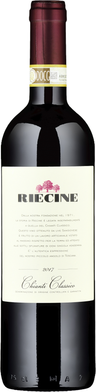 Bottiglia di Riecine Toscana IGT di Riecine