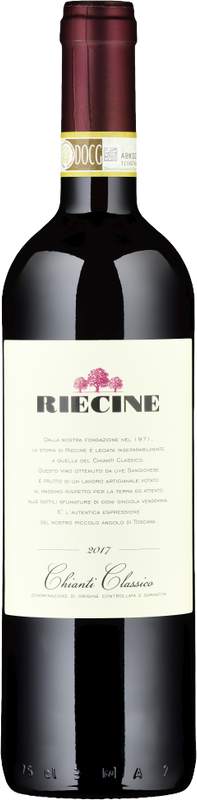 Bouteille de Riecine Toscana IGT de Riecine