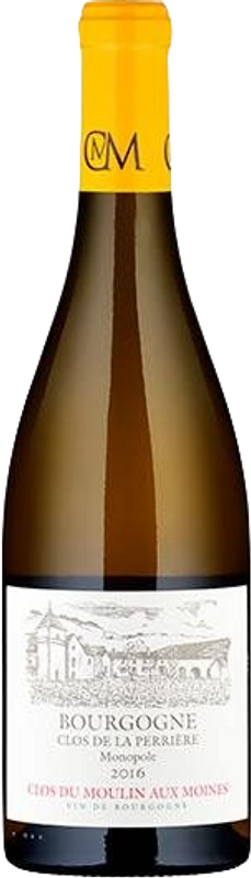 Bouteille de Bourgogne Blanc Clos de la Perrière Monopole AOP de Clos du Moulin aux Moines