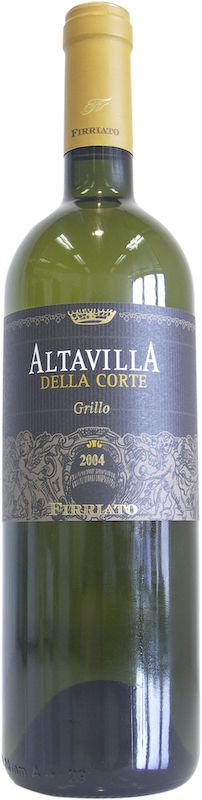 Flasche Altavilla della Corte Sicilia bianco IGT von Firriato Casa Vinicola