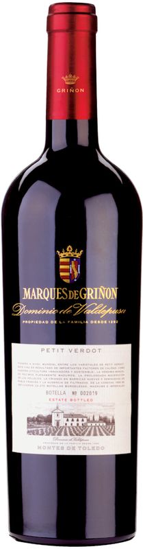Bottiglia di Petit Verdot Dom. de Valdepusa Toledo MdG M.O. di Dominio de Valdepusa Marqués de Griñon