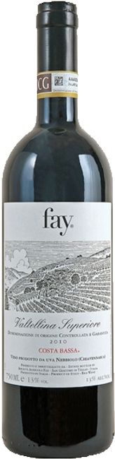 Image of Fay Costa Bassa DOCG Valtellina Superiore - 75cl - Lombardei, Italien bei Flaschenpost.ch