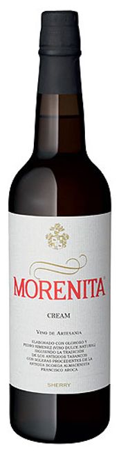 Image of Bodegas Emilio Hidalgo Morenita Cream Sherry - 75cl - Andalusien, Spanien bei Flaschenpost.ch