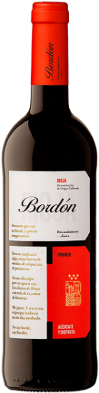 Bottle of Rioja a Bordon Crianza DOC from Bodegas Franco Españolas