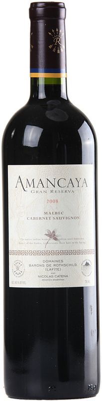 Bottle of Amancaya Reserva Mendoza from Caro