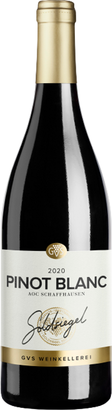 Flasche Schaffhauser Pinot Blanc von GVS Schachenmann