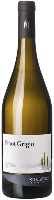 Image of Kellerei Kurtatsch Kurtatsch Südtiroler Pinot Grigio - 75cl - Südtirol, Italien bei Flaschenpost.ch