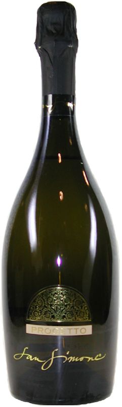 Flasche MOSCATO Progetto Vino Spumante von San Simone