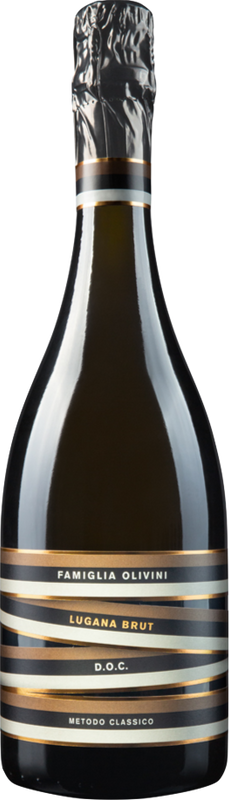 Flasche Lugana Brut Metodo Classico DOC von Olivini