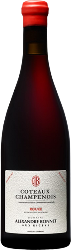 Bottiglia di Les Riceys Rouge AOC di Alexandre Bonnet
