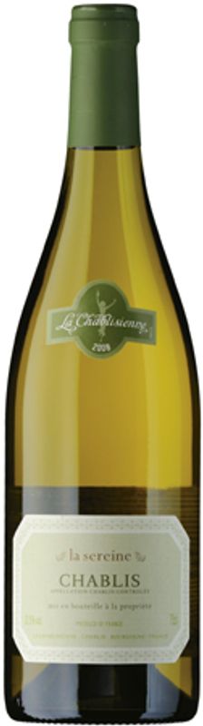 Bouteille de Chablis ac La Sereine de La Chablisienne