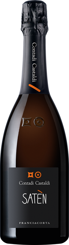 Bottle of Franciacorta Saten Brut DOCG from Contadi Castaldi