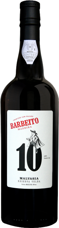Bottle of Madeira Malvasia 10 years old from Vinhos Barbeito