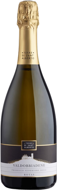 Bottiglia di Prosecco di Valdobbiadene Superiore Extra Dry Terre di Sant'Alberto DOCG di Ruggeri