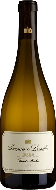 Bottle of Chablis Saint-Martin AOC from Domaine Laroche