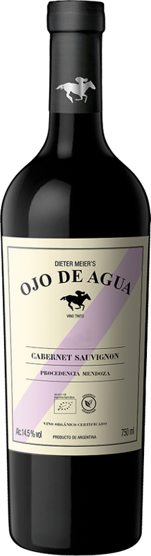 Flasche Ojo de Agua Cabernet Sauvignon von Ojo de Vino/Agua / Dieter Meier