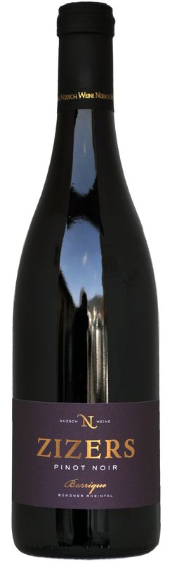 Bottiglia di Zizers Pinot Noir di Nüesch