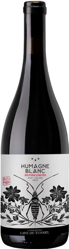 Bottle of Humagne blanc AOC du Valais Signature Edition limitée from Jacques Germanier