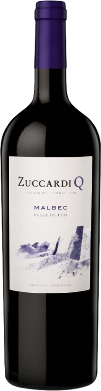 Bottle of Q Malbec from Familia Zuccardi