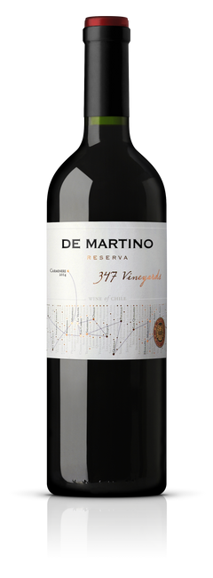 Image of De Martino Carmenere Reserva 347 Vineyards - 75cl - Valle Central, Chile bei Flaschenpost.ch