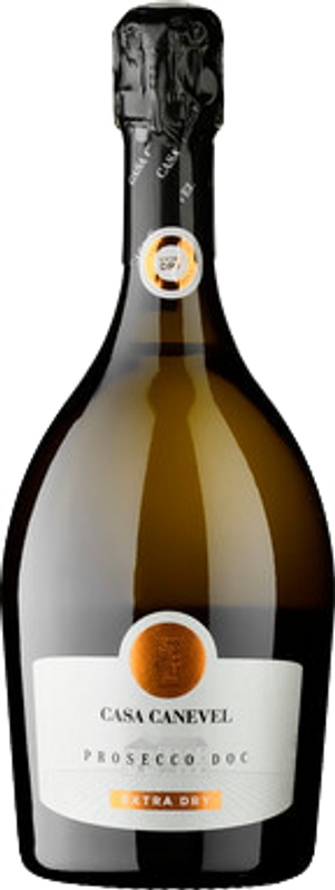 Bottiglia di Prosecco DOC Casa Canevel extra dry di Spumanti Canevel