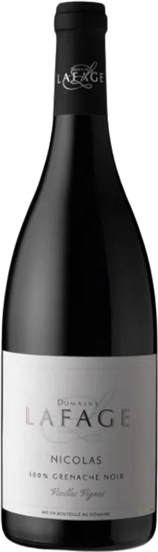 Bottle of Cuvee Nicolas IGP Cotes Catalanes from Domaine Lafage
