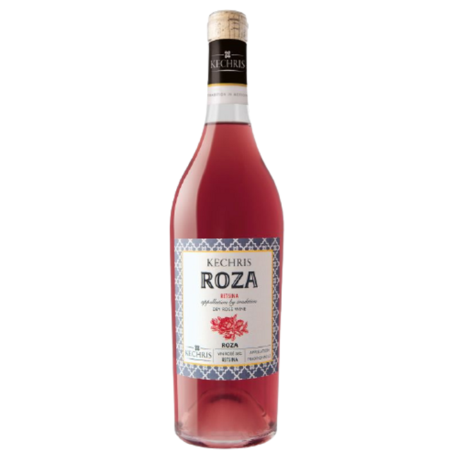 Image of Kechris Winery Roza Retsina Traditional Appellation - 75cl - Makedonien, Griechenland bei Flaschenpost.ch