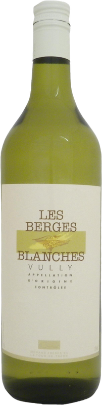 Bottiglia di Vully Blanc Les Berges Blanches AOC di Morand Frères