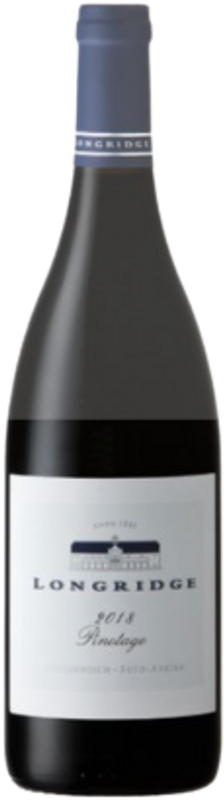 Bottle of Pinotage from Longridge Wine Estate