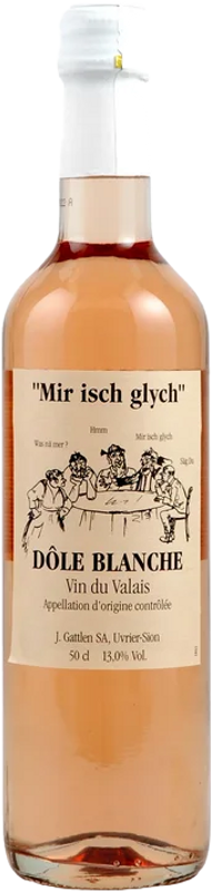 Bottiglia di Mir isch glych Dôle Blanche Valais AOC di Rutishauser-Divino