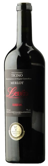 Image of Fratelli Corti Leneo Merlot del Ticino DOC Riserva - 75cl - Tessin, Schweiz bei Flaschenpost.ch