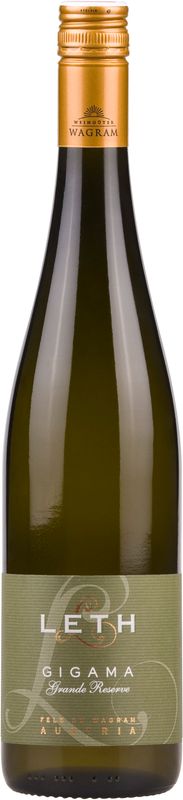 Bouteille de Gruner Veltliner Gigama de Weingut Leth