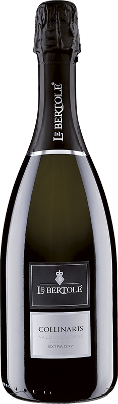 Bottiglia di VALDOBBIADENE DOCG Collinaris Prosecco Extra Dry di LE BERTOLE