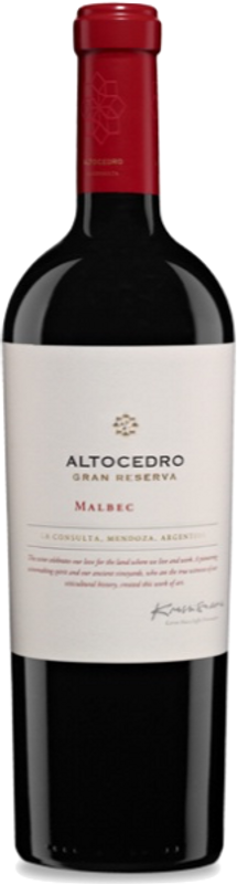 Bottle of Gran Reserva Malbec La Consulta Mendoza from Bodega Altocedro
