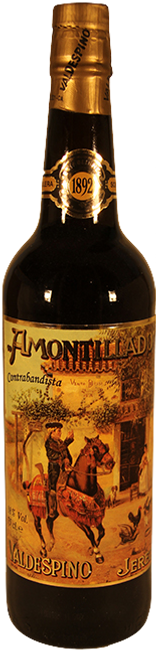 Image of Valdespino S.A. Amantillado Contrabandista 1892 DO Jerez - 75cl - Andalusien, Spanien bei Flaschenpost.ch