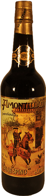 Bottiglia di Amantillado Contrabandista 1892 DO Jerez di Valdespino S.A.