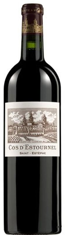Bottiglia di Chateau Cos-d‘Estournel 2eme cru classe St-Estephe AOC di Château Cos d'Estournel