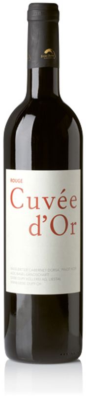 Bottle of Cuvee d'Or rouge from Siebe Dupf Kellerei