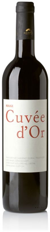 Flasche Cuvee d'Or rouge von Siebe Dupf Kellerei