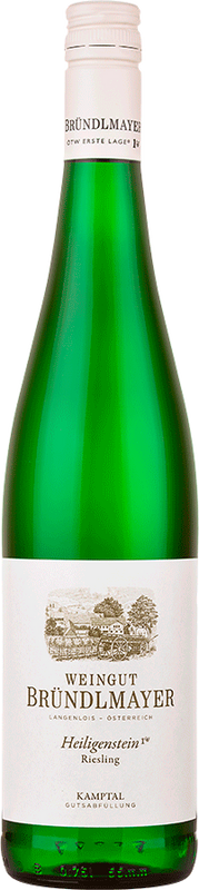 Bouteille de Riesling Heiligenstein 1. Lage ÖTW Kamptal DAC de Weingut Bründlmayer